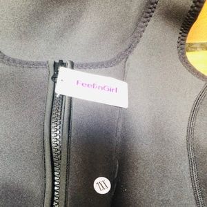 FeelinGirl Neoprene Sauna Vest Waist Cincher